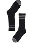 Calcetín hombre Líneas negro