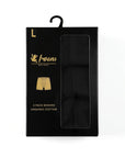 Pack 3 Calzoncillos classic negro - Algodón orgánico