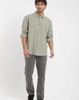 Camisa manga larga Basic verde claro Froens