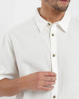 Camisa manga corta Classic blanco Froens