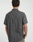 Camisa manga corta Floral grafito Froens