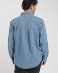 Camisa manga larga Denim azul