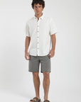 Camisa manga corta Classic blanco - Algodón orgánico - Frøens