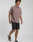 Camisa manga corta Classic rosado - Algodón orgánico - Frøens