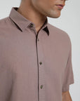 Camisa manga corta Classic rosado - Algodón orgánico - Frøens