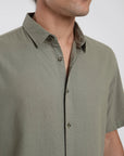 Camisa manga corta Classic verde - Algodón orgánico - Frøens