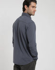 Label - Camisa manga larga Lisboa azul