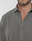 Label - Camisa manga larga Lisboa grafito