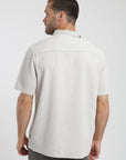Camisa manga corta manly beige Froens