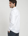 Label - Camisa manga larga Non Iron blanco