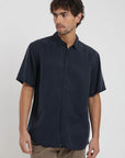 Camisa manga corta Puelche azul Froens