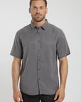 Camisa manga corta puelche gris oscuro Froens