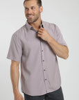 Camisa manga corta puelche rosado Froens
