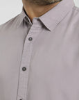 Camisa manga corta puelche rosado Froens