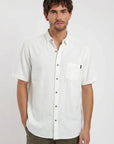 Camisa manga corta Texture blanco Froens
