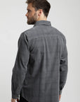 Camisa manga larga Corduroy Yarn azul - Algodón orgánico - Frøens