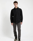 Camisa manga larga Denim negro - Algodón orgánico - Frøens