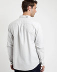 Camisa manga larga hombre Lino hielo - Algodón orgánico + lino - Frøens