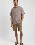 Camisa manga corta Laurel rosado - Frøens
