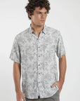 Camisa manga corta Selva gris - Viscosa - Frøens