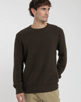 Chaleco hombre Cunco café