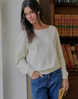 Chaleco mujer Nina blanco - Algodón Pima