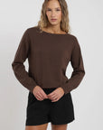 Chaleco mujer Nina café Froens