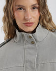 Chaqueta mujer Bomber gris Froens
