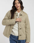 Chaqueta mujer Country camel