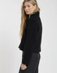 Chaqueta lana mujer Vera negro - Lana