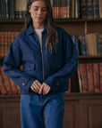 Chaqueta mujer Orquidea azul