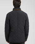 Label - Chaqueta hombre Quilted negro