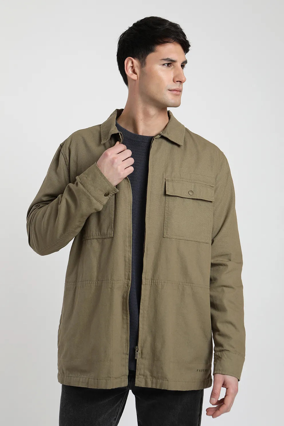 Chaqueta hombre Salinas olivo – Froens