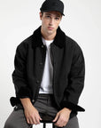 Chaqueta hombre Gravel negro - Frøens