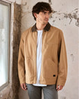 Chaqueta hombre Pampa beige - Algodón orgánico - Frøens