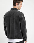Chaqueta hombre Jeans grafito - Frøens
