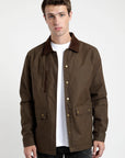 Chaqueta hombre Llanquihue waxed café - Frøens