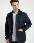Chaqueta hombre Llanquihue waxed azul - Frøens