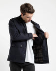 Chaqueta hombre Llanquihue waxed azul - Frøens