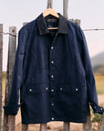 Chaqueta hombre Llanquihue waxed azul - Frøens