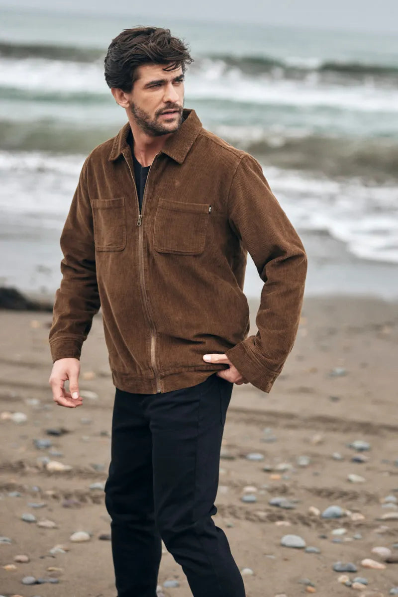Chaqueta hombre Cord caf