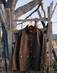 Chaqueta hombre Llanquihue waxed café - Frøens