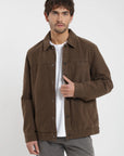 Chaqueta hombre Higuera café