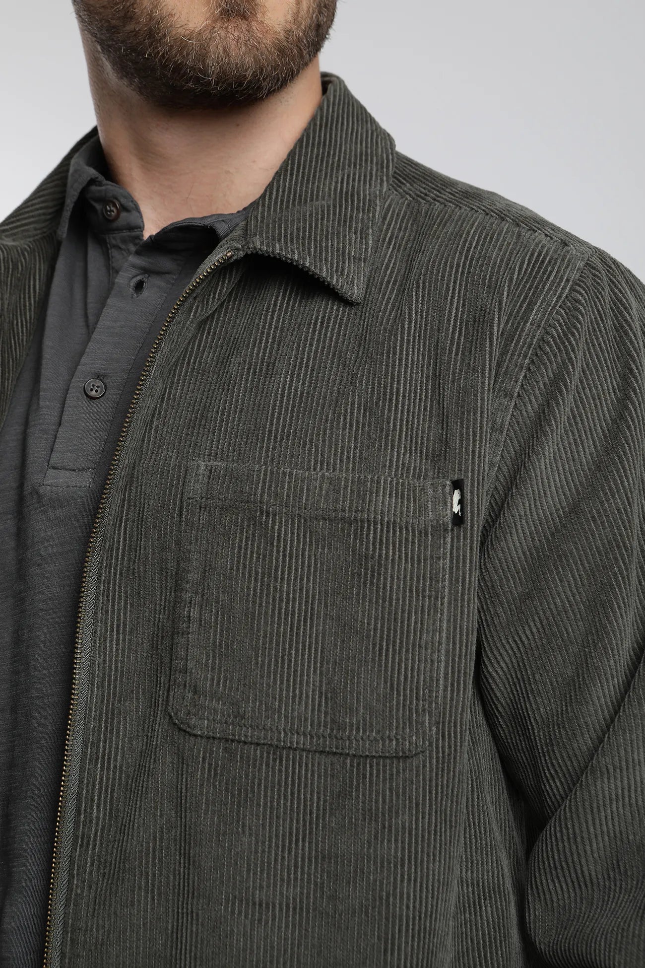 Chaqueta hombre Cord café – Frøens