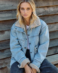 Chaqueta mujer Arrecife azul