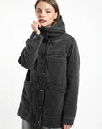 Chaqueta mujer Niebla negro