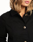 Chaqueta mujer Corales negro - Frøens