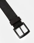 Cinturón cuero negro - Frøens