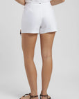 Falda corta mujer amarra blanco Froens