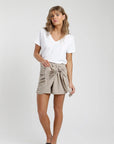 Falda short Riñihue beige - Frøens